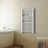 Installation d’un sèche-serviette par H48 Plomberie.